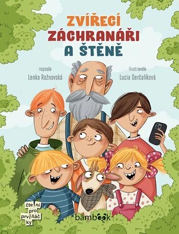 Obálka knihy Zvířecí záchranáři a štěně