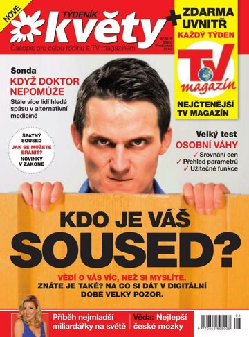 Obálka e-magazínu Týdeník Květy 8/2015 - 17.2.2015