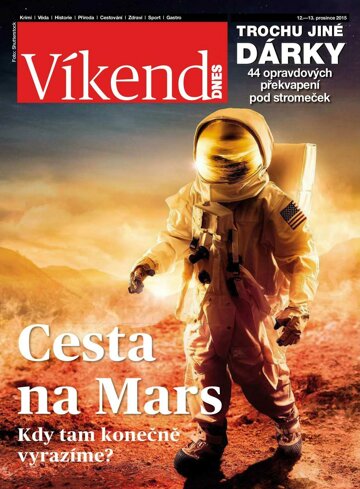 Obálka e-magazínu Víkend DNES Magazín - 12.12.2015