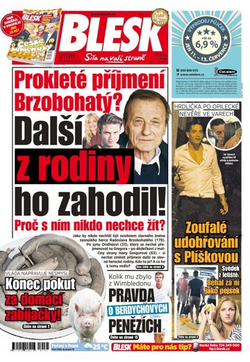 Obálka e-magazínu Blesk 12.7.2016