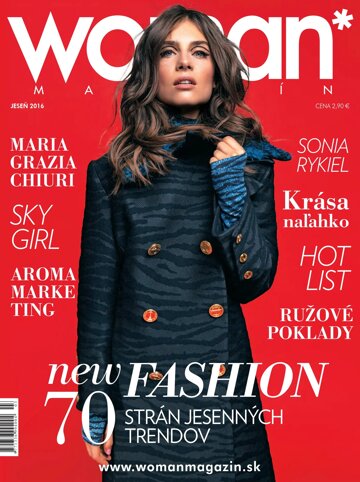 Obálka e-magazínu Woman magazín jesen 2016