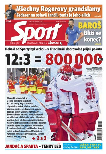 Obálka e-magazínu Sport 31.1.2017