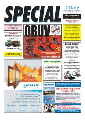 Obálka e-magazínu Special 19/2017