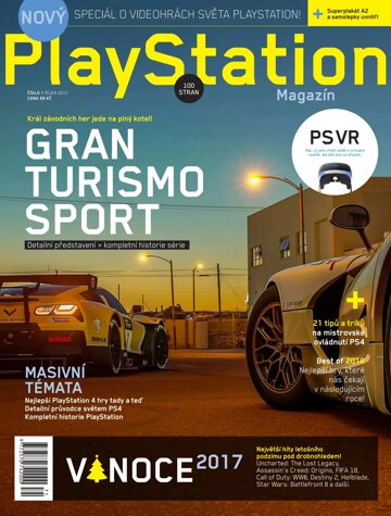 Obálka e-magazínu PlayStation  Magazín 1
