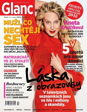 Obálka e-magazínu Glanc 2/2018