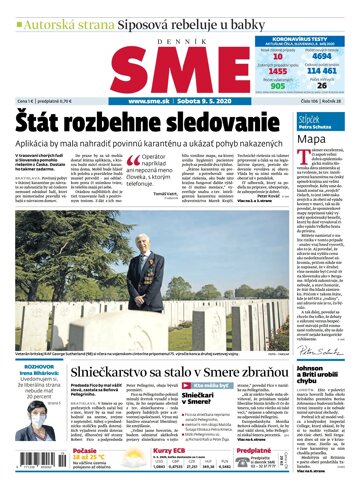 Obálka e-magazínu SME 9.5.2020