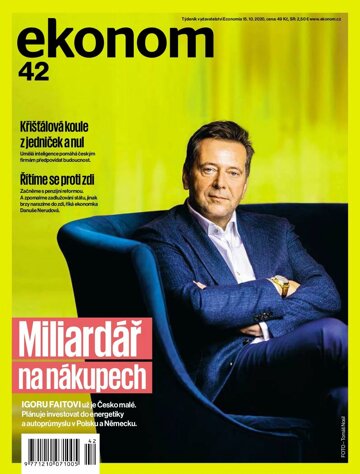 Obálka e-magazínu Ekonom 42 - 15.10.2020