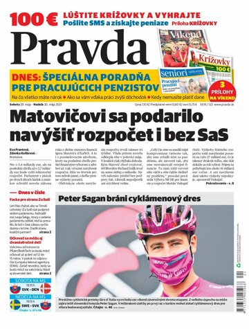 Obálka e-magazínu Pravda 29. 5. 2021