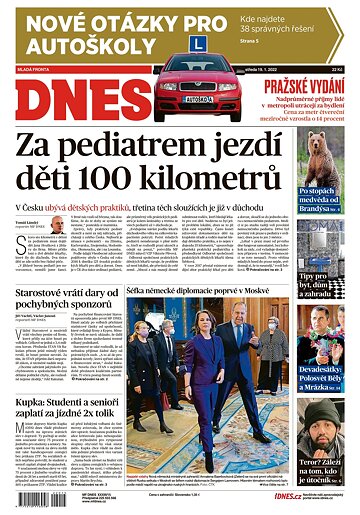 Obálka e-magazínu MF Dnes 19.1.2022