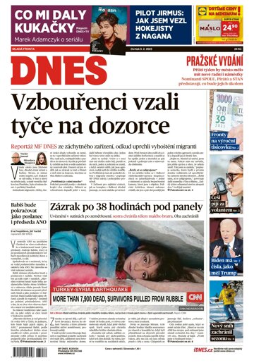 Obálka e-magazínu MF Dnes 9.2.2023