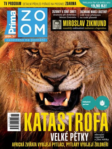 Obálka e-magazínu Prima ZOOM 11/2017
