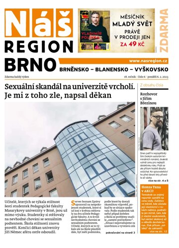 Obálka e-magazínu Náš Region - Brno 6/2023