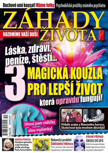 Obálka e-magazínu Záhady života 10/2022
