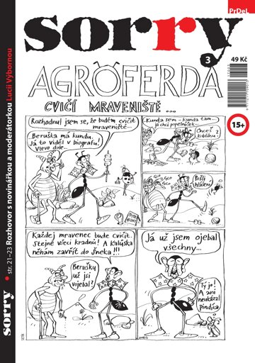 Obálka e-magazínu Sorry 3/2017