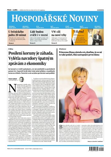 Obálka e-magazínu Hospodářské noviny 045 - 3.3.2023