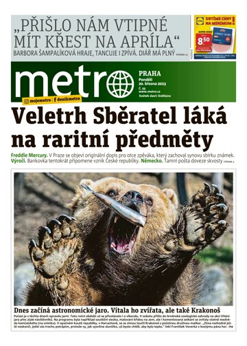 Obálka e-magazínu deník METRO 20.3.2023