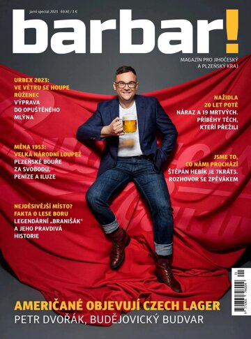 Obálka e-magazínu Barbar! jarní speciál 2023