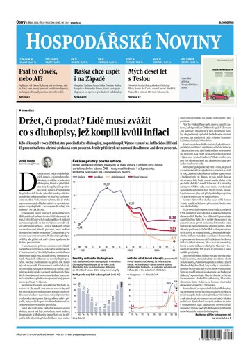 Obálka e-magazínu Hospodářské noviny 190 - 3.10.2023