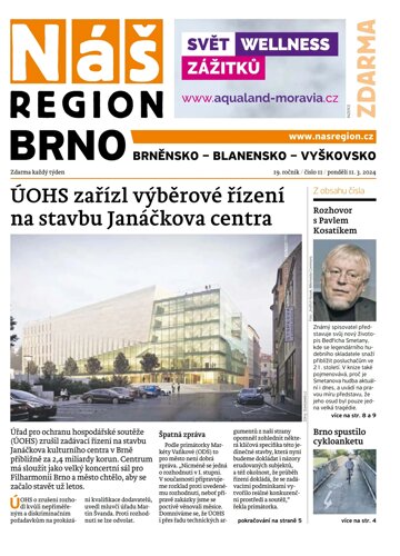 Obálka e-magazínu Náš Region - Brno 11/2024