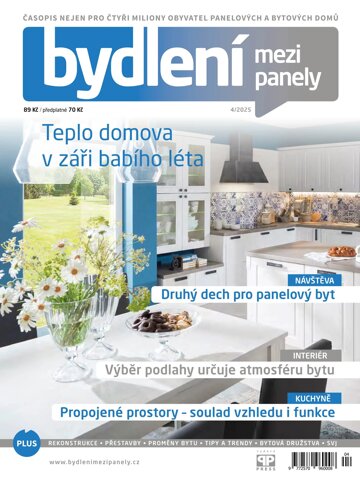 Obálka e-magazínu Bydlení mezi Panely 4/2025