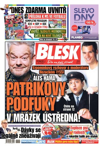 Obálka e-magazínu Blesk 8.6.2026