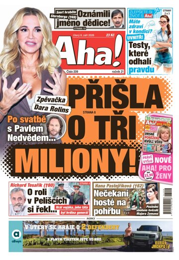 Obálka e-magazínu AHA! 8.9.2026