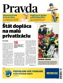 Obálka e-magazínu Pravda 31.3.2010