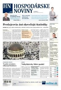 Obálka e-magazínu Hospodárske noviny 14.10.2013