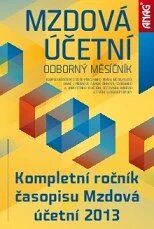 Obálka e-magazínu Mzdová účetní – kompletní ročník 2013