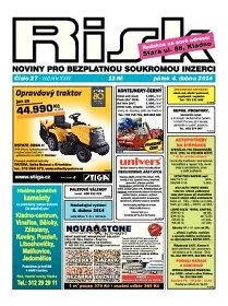 Obálka e-magazínu Risk 27/2014