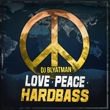 Obálka uvítací melodie Love Peace Hardbass