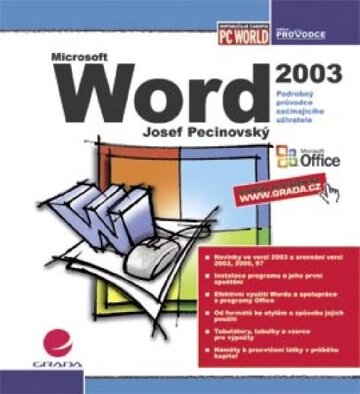 Obálka knihy Word 2003