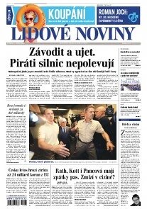 Obálka e-magazínu Lidové noviny 6.8.2014