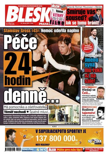 Obálka e-magazínu Blesk 18.3.2015