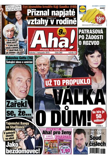 Obálka e-magazínu AHA! 7.11.2015