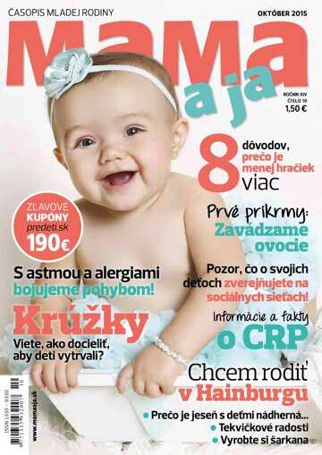 Obálka e-magazínu MAMA a ja 10/2015