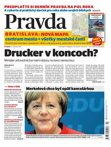 Obálka e-magazínu Pravda 21. 11. 2016