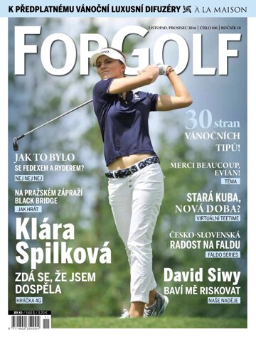 Obálka e-magazínu ForGolf 11-12/2016