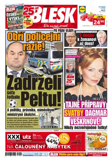 Obálka e-magazínu Blesk 4.5.2017