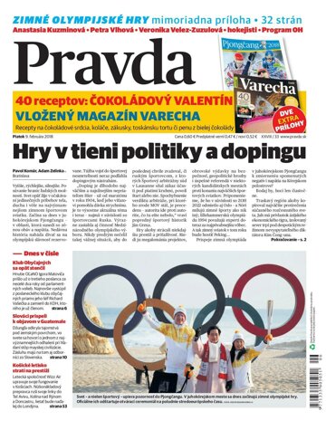 Obálka e-magazínu Pravda 9. 2. 2018