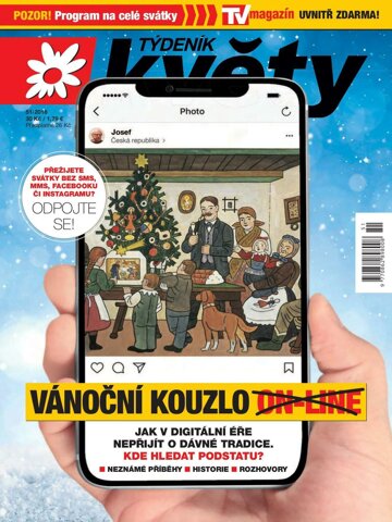 Obálka e-magazínu Týdeník Květy 51/2018