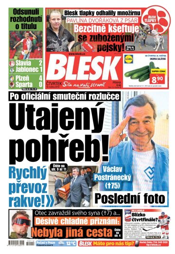 Obálka e-magazínu Blesk 16.5.2019