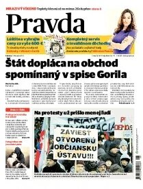 Obálka e-magazínu Pravda 11.2.2012
