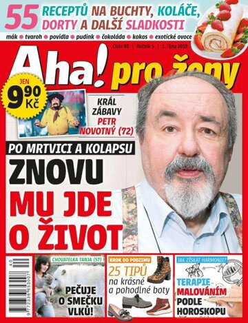 Obálka e-magazínu AHA! pro ženy 40/2019