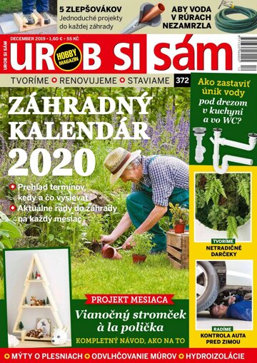 Obálka e-magazínu Urob si sám 12/2019