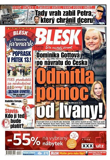 Obálka e-magazínu Blesk 12.12.2019