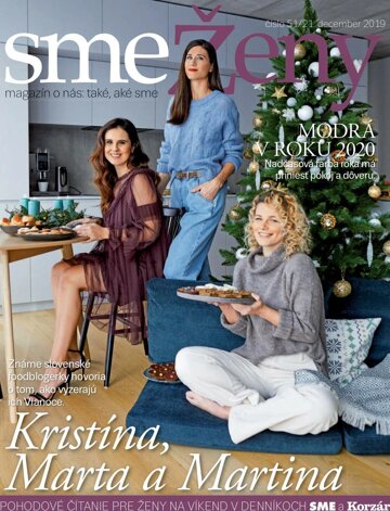 Obálka e-magazínu SME ŽENY 21/12/2019