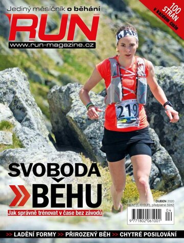 Obálka e-magazínu RUN 04/2020