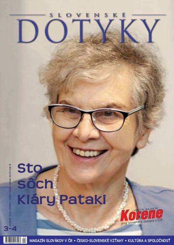 Obálka e-magazínu SLOVENSKÉ DOTYKY 3-4/2020