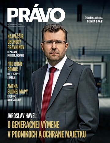 Obálka e-magazínu SME PRÁVO 24/11/2020